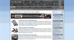 Desktop Screenshot of dearcars.com