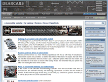 Tablet Screenshot of dearcars.com